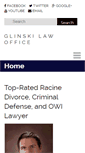 Mobile Screenshot of glinskilawoffice.com